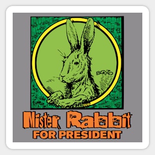 Mister Rabbit 1 Sticker